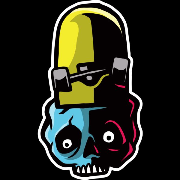 Elements Skulls logo template 105 Thumbnail