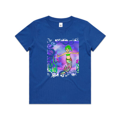Miss mermaid - AS Colour - Kids Youth Tee Thumbnail
