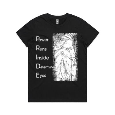 PRIDE - AS Colour - Women's Maple Crew Tee (Regular Fit) Thumbnail