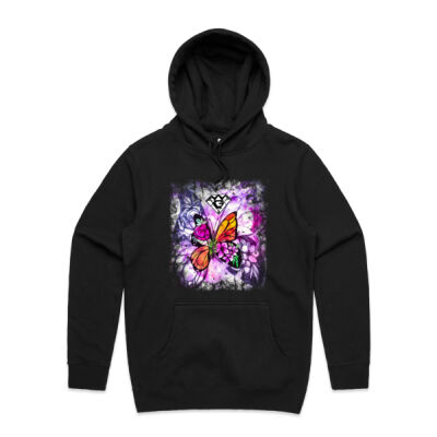 Butterfly efx - AS Colour - Stencil Hood - Unisex Thumbnail