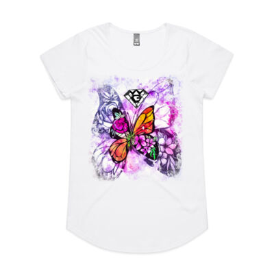 Butterfly efx - AS Colour - Women's 'Mali' Scoop Tee Thumbnail