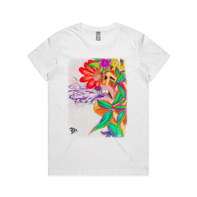 Exhale - AS Colour - Women's Maple Crew Tee Thumbnail